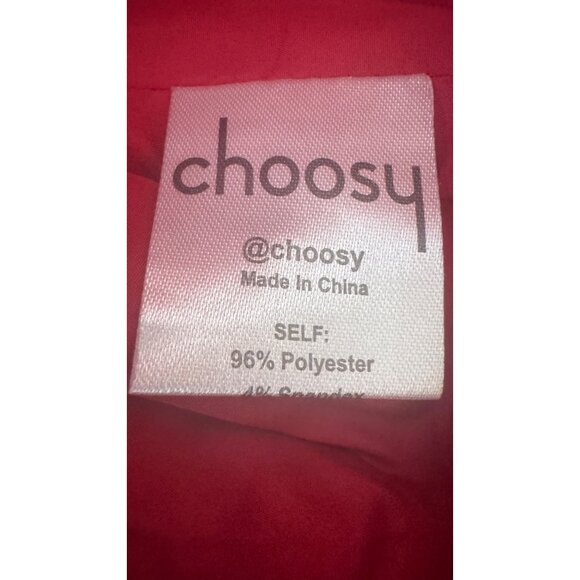 2/$30 NWT Choosy Size 6 Deep Rose Pink Double Breasted Betsy Blazer - Picture 13 of 15